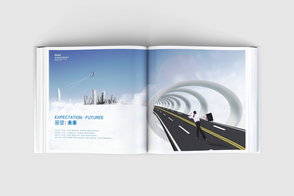 云城区画册设计